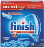 A Picture of product RAC-81053 FINISH® Dish Detergent Gelpacs®,  Orange Scent, Box of 32 Gelpacs