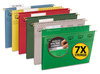 A Picture of product SMD-64136 Smead™ TUFF® Hanging Folders with Easy Slide™ Tab Legal Size, 1/3-Cut Tabs, Standard Green, 20/Box