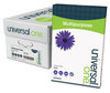 A Picture of product UNV-95210 Universal One™ Multi Purpose Paper,  98 Brightness, 20lb, 11 x 17, Bright White, 2500 Shts/Ctn