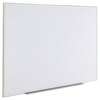A Picture of product UNV-43626 Universal® Deluxe Melamine Dry Erase Board 72 x 48, White Surface, Silver Anodized Aluminum Frame
