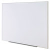 A Picture of product UNV-43626 Universal® Deluxe Melamine Dry Erase Board 72 x 48, White Surface, Silver Anodized Aluminum Frame