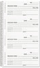 A Picture of product RED-23L115 Rediform® Money and Rent Unnumbered Receipt Book,  5 1/2 x 2 3/4, Two-Part, 200 Sets/Book