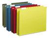 A Picture of product SMD-64259 Smead™ Box Bottom Hanging File Folders 2" Capacity, Letter Size, Standard Green, 25/Box