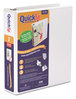 A Picture of product STW-87030 QuickFit® QuickFit® by Stride D-Ring View Binder,  2" Capacity, 8 1/2 x 11, White