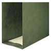 A Picture of product SMD-64379 Smead™ Box Bottom Hanging File Folders 3" Capacity, Legal Size, Standard Green, 25/Box