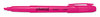A Picture of product UNV-08854 Universal™ Pocket Highlighters Fluorescent Blue Ink, Chisel Tip, Barrel, Dozen