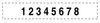 A Picture of product USS-T5546 U. S. Stamp & Sign® Self-Inking Professional Numberer,  Self-Inking, Type Size 1 1/2, Six Digits, Black