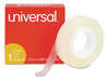 A Picture of product UNV-81236VP Universal® Invisible Tape 1" Core, 0.5" x 36 yds, Clear, 12/Pack
