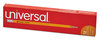 A Picture of product UNV-55400 Universal™ #2 Woodcase Pencil HB (#2), Black Lead, Yellow Barrel, Dozen