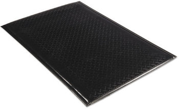 Guardian Soft Step Supreme Anti-Fatigue Floor Mat, 24 x 36, Black  (24020301DIAM)