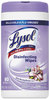 A Picture of product RAC-89347 LYSOL® Brand Disinfecting Wipes,  Early Morning Breeze, 7 x 8, 80/Canister, 6 Canister/CT