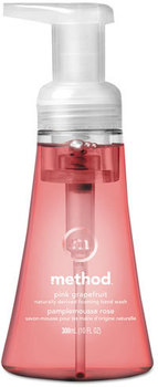 Method® Foaming Hand Wash,  Pink Grapefruit, 10 oz Pump Bottle, 6/Carton
