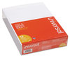 A Picture of product UNV-11000 Universal® Glue Top Pads Wide/Legal Rule, 50 White 8.5 x 11 Sheets, Dozen