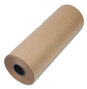 A Picture of product UFS-1300039 United Facility Supply High-Volume Wrapping Paper Rolls,  50lb, 24"w, 720'l, BN, 1/Pack
