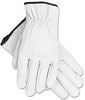 A Picture of product MPG-3601L Memphis™ Grain Goatskin Driver Gloves,  White, Large, 12 Pairs