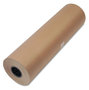 A Picture of product UFS-1300022 United Facility Supply High-Volume Wrapping Paper Rolls,  40lb, 24"w, 900'l, Brown