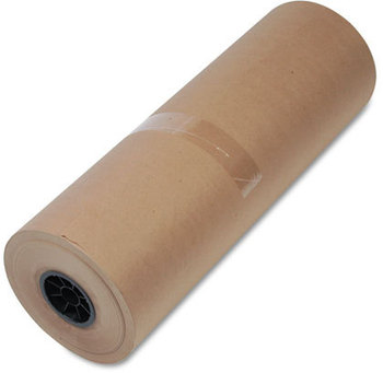 United Facility Supply High-Volume Wrapping Paper Rolls,  40lb, 24"w, 900'l, Brown