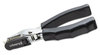 A Picture of product UNV-74321 Universal® One-Hole Punch Eight-Sheet Handheld 1/4" Holes, Metal with Rubber Grip, Black