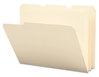 A Picture of product SMD-10510 Smead™ Poly Manila Folders 1/3-Cut Tabs: Assorted, Letter Size, 12/Pack