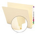 A Picture of product SMD-24275 Smead™ Heavyweight Manila End Tab Expansion Folders Straight Tabs, Letter Size, 1.5" 50/Box