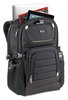 A Picture of product USL-PRO7424 Solo Pro Backpack,  17.3", 12 1/4" x 6 3/4" x 17 1/2", Black
