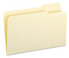 A Picture of product SMD-15333 Smead™ Manila File Folders 1/3-Cut Tabs: Right Position, Legal Size, 0.75" Expansion, 100/Box