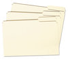 A Picture of product SMD-15333 Smead™ Manila File Folders 1/3-Cut Tabs: Right Position, Legal Size, 0.75" Expansion, 100/Box