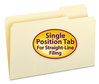 A Picture of product SMD-15333 Smead™ Manila File Folders 1/3-Cut Tabs: Right Position, Legal Size, 0.75" Expansion, 100/Box