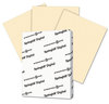 A Picture of product SGH-056300 Springhill® Digital Index Color Card Stock,  110 lb, 8 1/2 x 11, Ivory, 250 Sheets/Pack