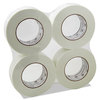 A Picture of product UNV-31648 Universal® 350# Premium Filament Tape 3" Core, 48 mm x 54.8 m, Clear