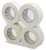 A Picture of product UNV-31648 Universal® 350# Premium Filament Tape 3" Core, 48 mm x 54.8 m, Clear