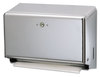 A Picture of product SJM-T1950XC San Jamar® Mini C-Fold/Multifold Towel Dispenser,  Chrome, 11 1/8 x 3 7/8 x 7 7/8