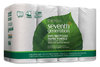 A Picture of product SEV-13739 Seventh Generation® 100% Recycled Paper Towel Rolls,  2-Ply, 11 x 5.4 Sheets, 140 Sheets/RL, 8 RL/PK