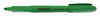 A Picture of product UNV-08851 Universal™ Pocket Highlighters Fluorescent Yellow Ink, Chisel Tip, Barrel, Dozen