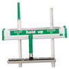 A Picture of product UNG-HU45 Unger® Hold Up Aluminum Tool Rack,  18", Aluminum/Green