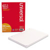 A Picture of product UNV-20923 Universal® Filler Paper 3-Hole, 8.5 x 11, Wide/Legal Rule, 200/Pack