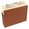 A Picture of product SMD-73805 Smead™ Redrope Drop Front File Pockets 3.5" Expansion, Letter Size, 50/Box