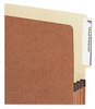 A Picture of product SMD-74624 Smead™ Redrope Drop-Front End Tab File Pockets 3.5" Expansion, Legal Size, 10/Box