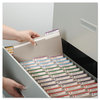 A Picture of product SMD-12343 Smead™ Colored File Folders 1/3-Cut Tabs: Assorted, Letter Size, 0.75" Expansion, Gray, 100/Box