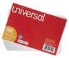 A Picture of product UNV-47220 Universal® Recycled Index Strong 2 Pt. Stock Cards Unruled 4 x 6, White, 100/Pack