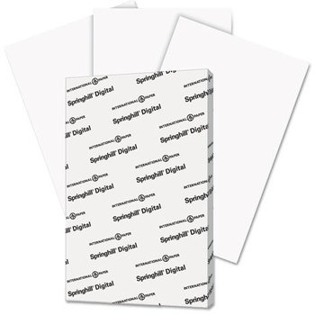 Springhill® Digital Index White Card Stock,  110 lb, 11 x 17, 250 Sheets/Pack