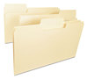A Picture of product SMD-15301 Smead™ SuperTab® Top Tab File Folders 1/3-Cut Tabs: Assorted, Legal Size, 0.75" Expansion, 11-pt Manila, 100/Box
