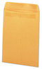 A Picture of product UNV-35292 Universal® Self-Stick Open End Catalog Envelope #13 1/2, Square Flap, Self-Adhesive Closure, 10 x 13, Brown Kraft, 250/Box