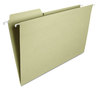 A Picture of product SMD-64083 Smead™ FasTab® Hanging Folders Legal Size, 1/3-Cut Tabs, Moss, 20/Box