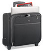 A Picture of product USL-CLA9014 Solo Pro Rolling Overnighter Case,  16", 15 1/2" x 8" x 11", Black
