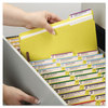 A Picture of product SMD-17940 Smead™ Top Tab Colored Fastener Folders 0.75" Expansion, 2 Fasteners, Legal Size, Yellow Exterior, 50/Box