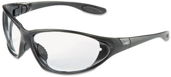 Uvex™ by Honeywell Seismic® Sealed Eyewear,  Clear Uvextra AF Lens, Black Frame