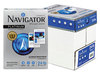 A Picture of product SNA-NPL11245R Navigator® Platinum Paper,  99 Brightness, 24lb, 8-1/2 x 11, White, 2500/Carton