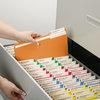 A Picture of product SMD-16943 Smead™ Colored File Folders 1/3-Cut Tabs: Assorted, Legal Size, 0.75" Expansion, Colors, 100/Box