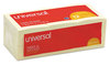 A Picture of product UNV-35662 Universal® Self-Stick Note Pads 1.5" x 2", Yellow, 100 Sheets/Pad, 12 Pads/Pack